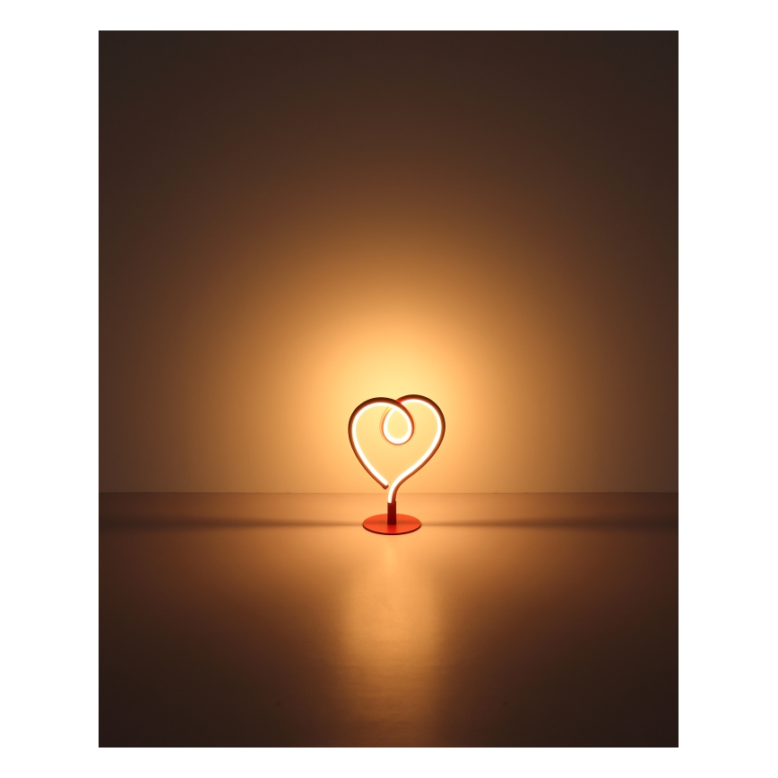 Globo - LED Namizna svetilka LED/6W/230V rdeča