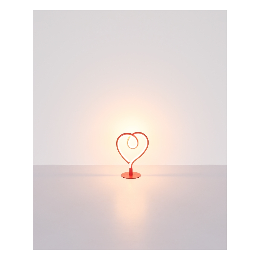 Globo - LED Namizna svetilka LED/6W/230V rdeča