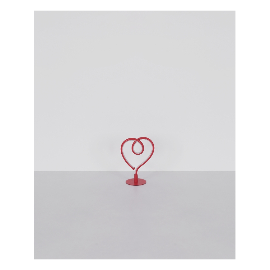 Globo - LED Namizna svetilka LED/6W/230V rdeča