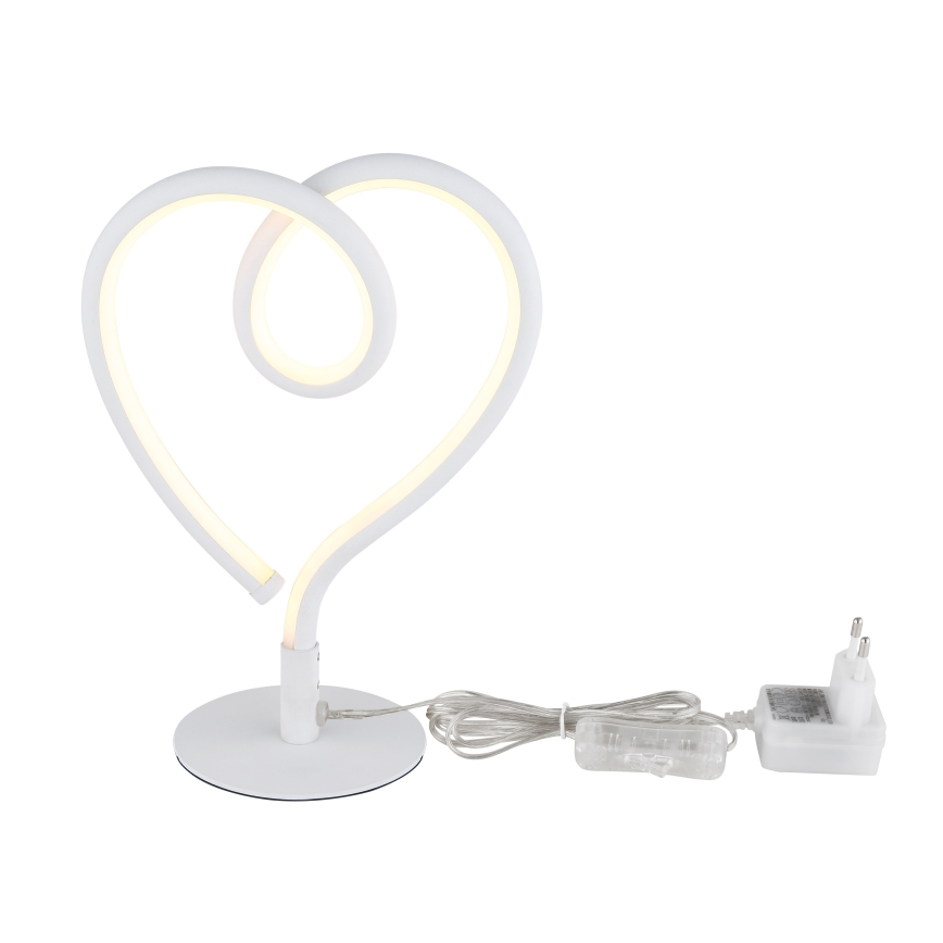 Globo - LED Namizna svetilka LED/6W/230V bela