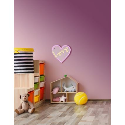 Globo - LED Neonska stenska dekoracija LED/3W/USB heart