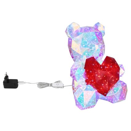 Globo - LED Namizni okraski LED/6W/5V USB medved