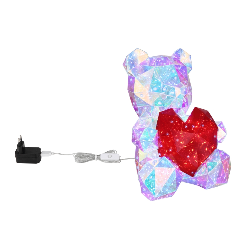 Globo - LED Namizni okraski LED/6W/5V USB medved