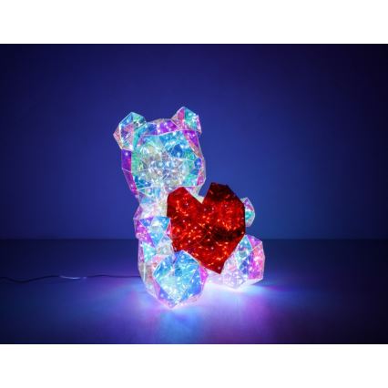 Globo - LED Namizni okraski LED/6W/5V USB medved