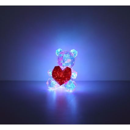Globo - LED Namizni okraski LED/6W/5V USB medved