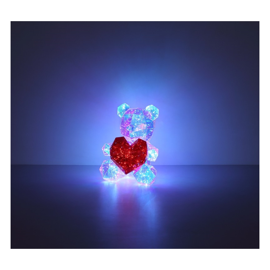 Globo - LED Namizni okraski LED/6W/5V USB medved