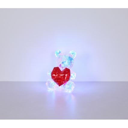 Globo - LED Namizni okraski LED/6W/5V USB medved