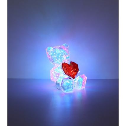 Globo - LED Zatemnitvena polnilna miza dekoracija LED/3W/5V 1200 mAh medved