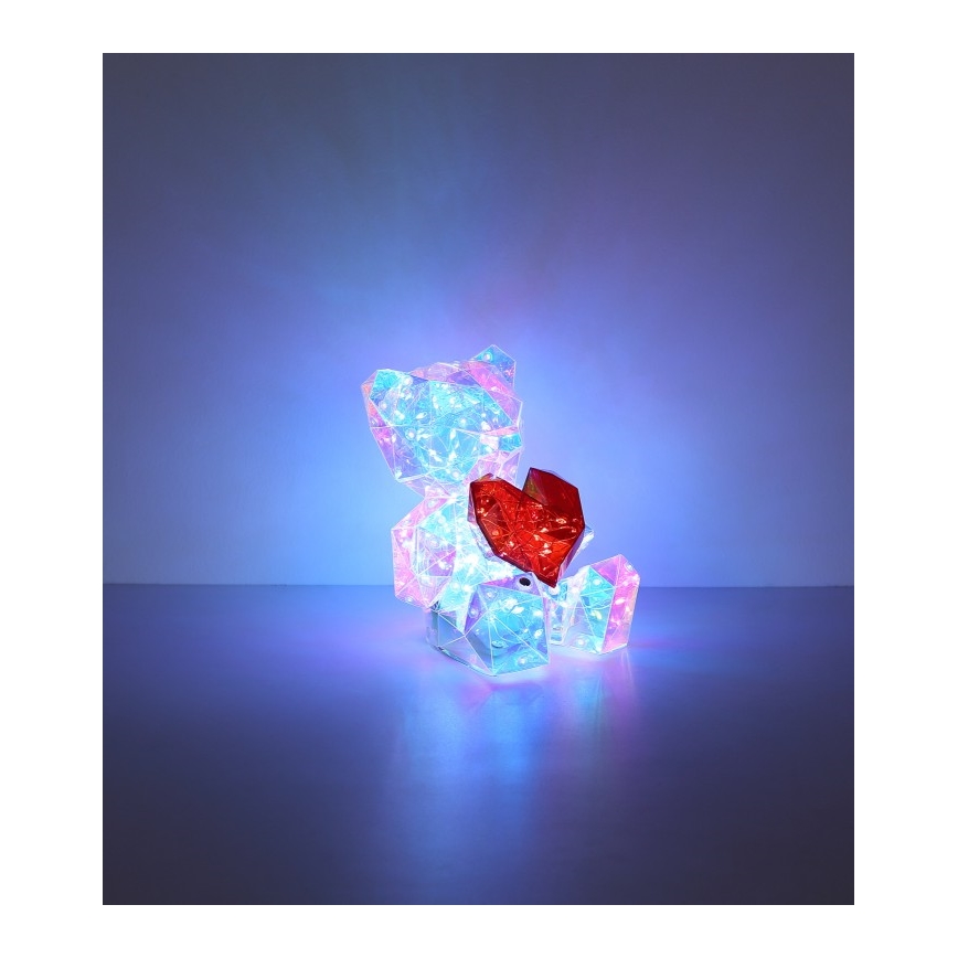 Globo - LED Zatemnitvena polnilna miza dekoracija LED/3W/5V 1200 mAh medved