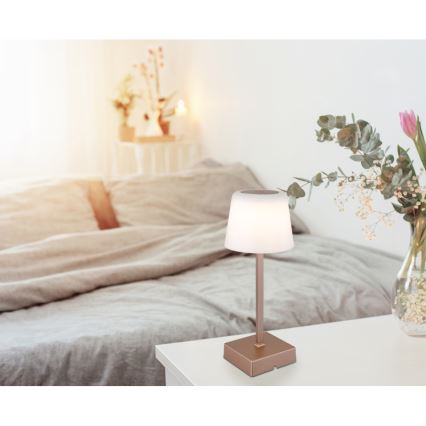 Globo - LED Zatemnitvena namizna svetilka na dotik LED/2W/5V 3000/4500/6500K 800 mAh bež