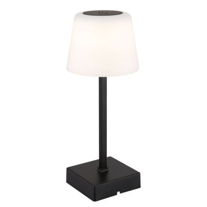 Globo - LED Zatemnitvena namizna svetilka na dotik LED/2W/5V 3000/4500/6500K 800 mAh črna