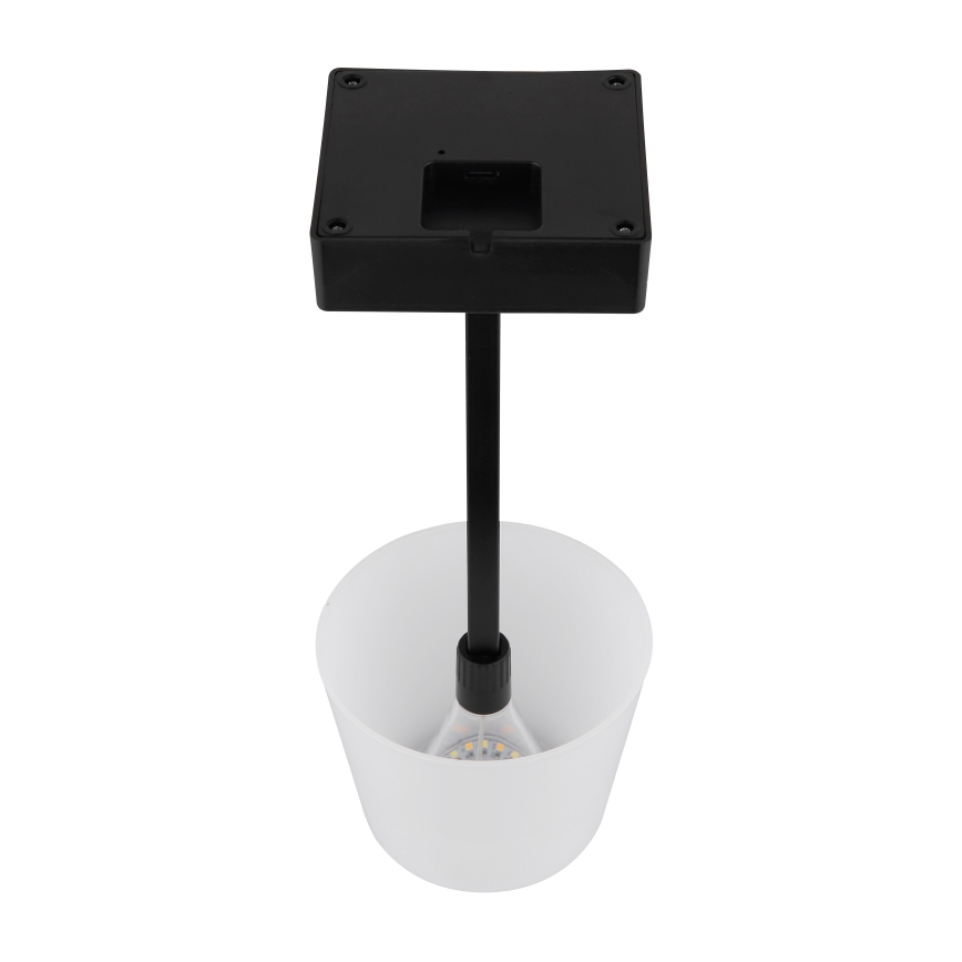 Globo - LED Zatemnitvena namizna svetilka na dotik LED/2W/5V 3000/4500/6500K 800 mAh črna