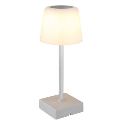 Globo - LED Zatemnitvena namizna svetilka na dotik LED/2W/5V 3000/4500/6500K 800 mAh srebrna