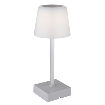 Globo - LED Zatemnitvena namizna svetilka na dotik LED/2W/5V 3000/4500/6500K 800 mAh srebrna