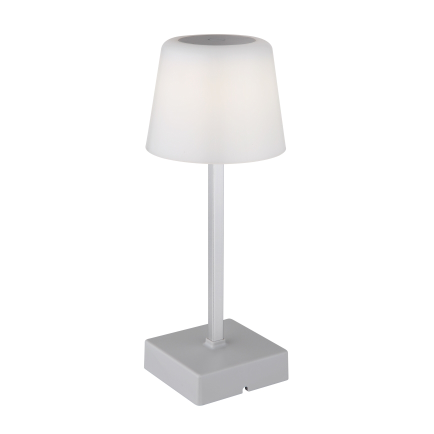 Globo - LED Zatemnitvena namizna svetilka na dotik LED/2W/5V 3000/4500/6500K 800 mAh srebrna