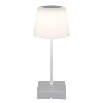 Globo - LED Zatemnitvena namizna svetilka na dotik LED/2W/5V 3000/4500/6500K 800 mAh srebrna