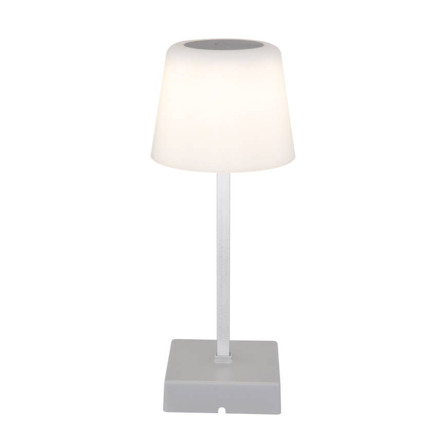 Globo - LED Zatemnitvena namizna svetilka na dotik LED/2W/5V 3000/4500/6500K 800 mAh srebrna