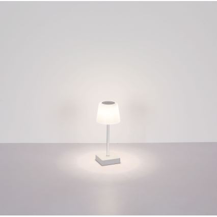 Globo - LED Zatemnitvena namizna svetilka na dotik LED/2W/5V 3000/4500/6500K 800 mAh bela