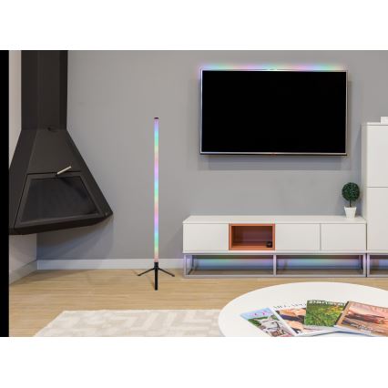 Globo - LED RGB Zatemnitvena talna svetilka LED/7W/5V + Daljinski upravljalnik