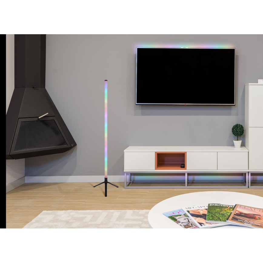Globo - LED RGB Zatemnitvena talna svetilka LED/7W/5V + Daljinski upravljalnik