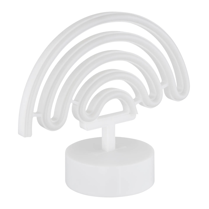 Globo - LED Neonska namizna dekoracija LED/2W/3xAA mavrica