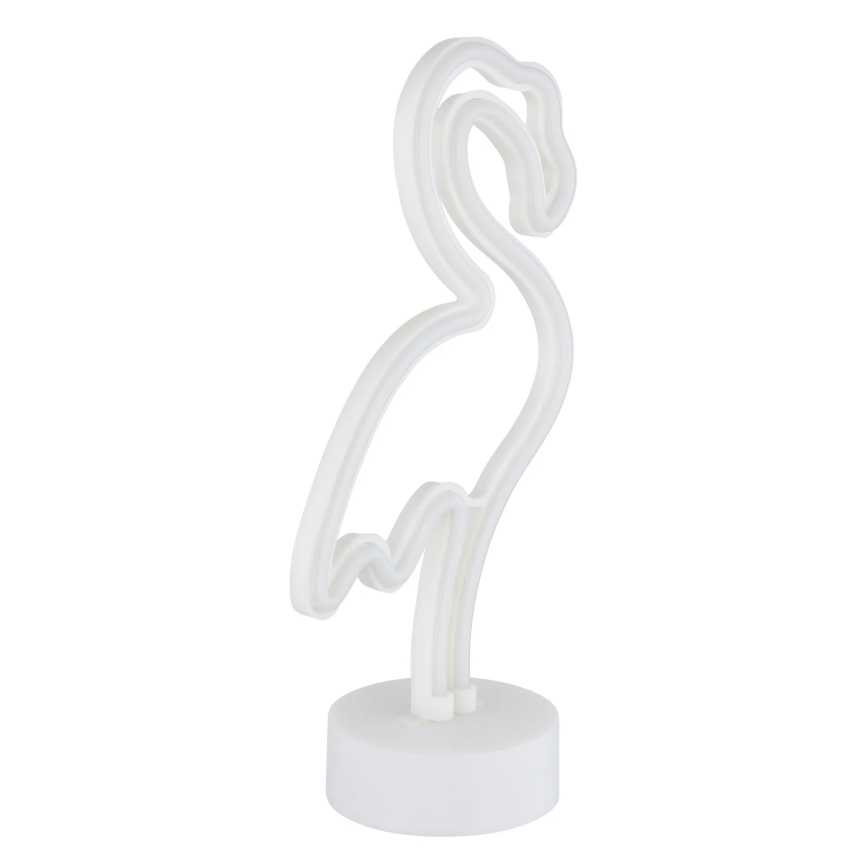 Globo - LED Neonska namizna dekoracija LED/2W/3xAA plamenec