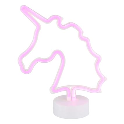 Globo - LED Neonska miza dekoracija LED/2W/3xAA samorog