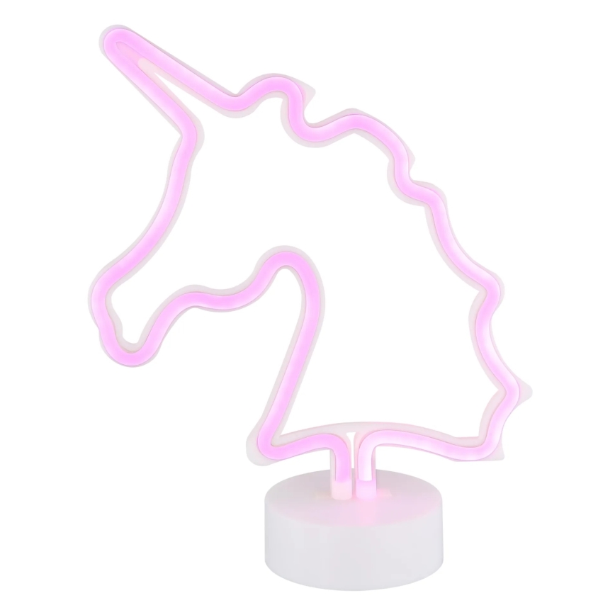 Globo - LED Neonska miza dekoracija LED/2W/3xAA samorog