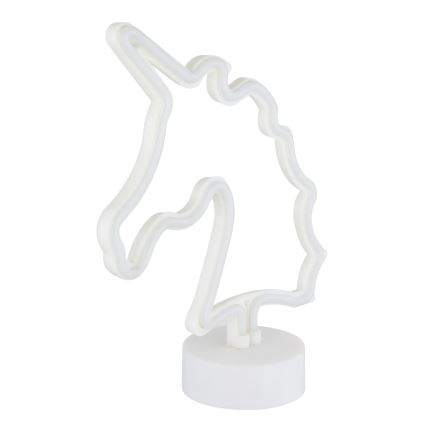 Globo - LED Neonska miza dekoracija LED/2W/3xAA samorog