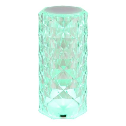 Globo - LED RGB Polnilni na dotik namizna svetilka LED/0,6W/3,7V 500mAh