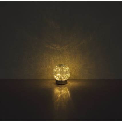 Globo - LED Okrasna polnilna namizna svetilka 25xLED/0,06W/5V 600 mAh IP44