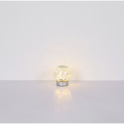 Globo - LED Okrasna polnilna namizna svetilka 25xLED/0,06W/5V 600 mAh IP44