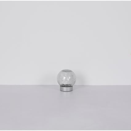 Globo - LED Okrasna polnilna namizna svetilka 25xLED/0,06W/5V 600 mAh IP44