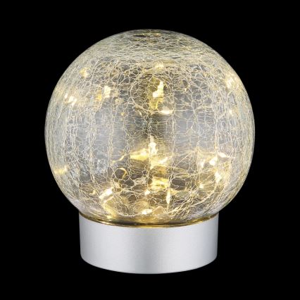 Globo - LED Okrasna polnilna namizna svetilka 25xLED/0,06W/5V 600 mAh IP44