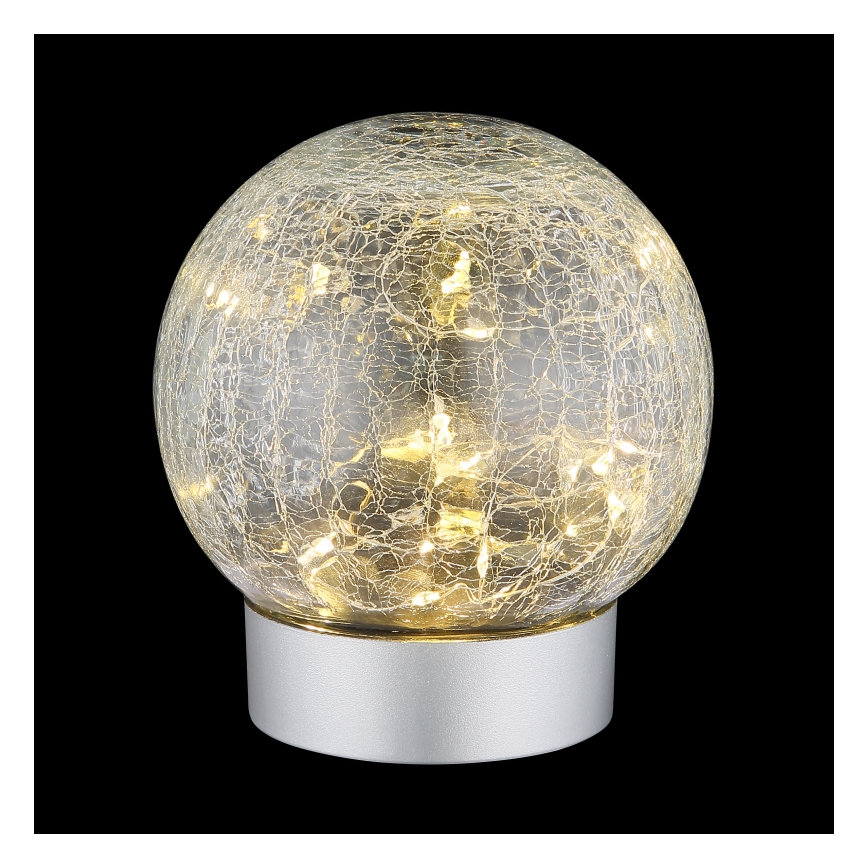 Globo - LED Okrasna polnilna namizna svetilka 25xLED/0,06W/5V 600 mAh IP44