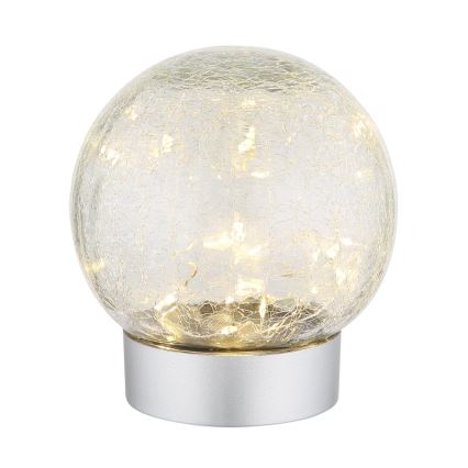 Globo - LED Okrasna polnilna namizna svetilka 25xLED/0,06W/5V 600 mAh IP44
