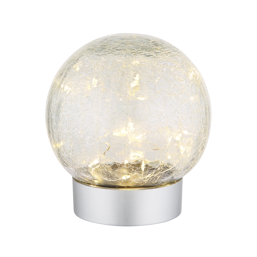 Globo - LED Okrasna polnilna namizna svetilka 25xLED/0,06W/5V 600 mAh IP44