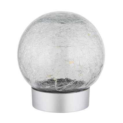 Globo - LED Okrasna polnilna namizna svetilka 25xLED/0,06W/5V 600 mAh IP44