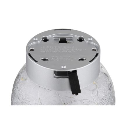 Globo - LED Okrasna polnilna namizna svetilka 25xLED/0,06W/5V 600 mAh IP44