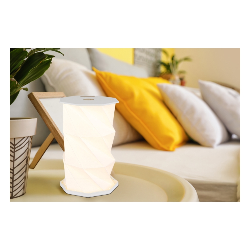 Globo - LED Polnilni na dotik zatemnitvena namizna svetilka LED/1W/5V 2600/3500/4800K 800 mAh