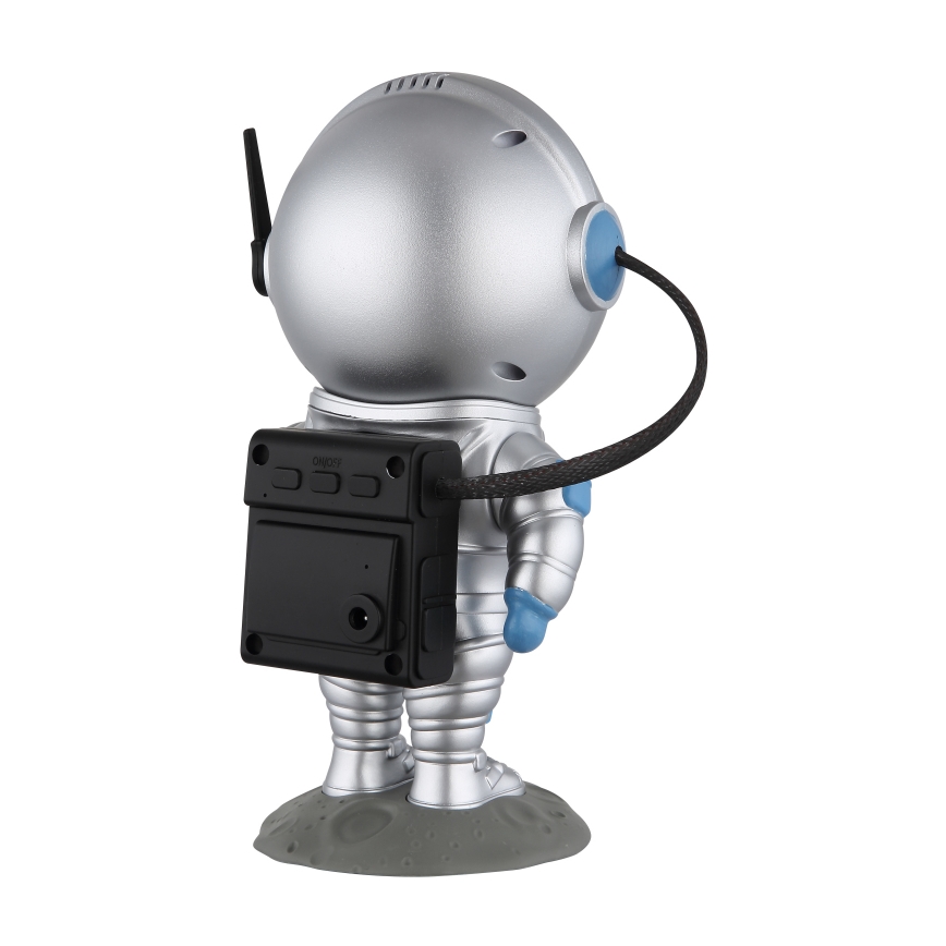 Globo - LED RGB Namizna svetilka LED/4,5W/5V astronaut srebrna