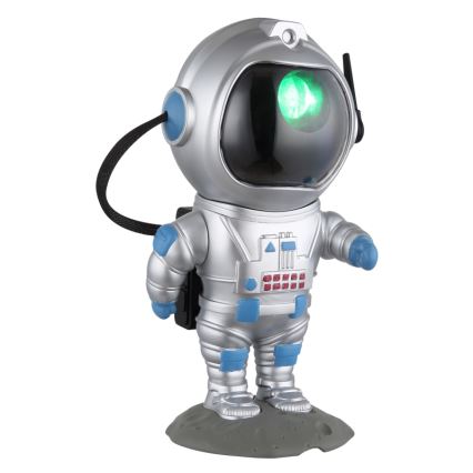 Globo - LED RGB Namizna svetilka LED/4,5W/5V astronaut srebrna