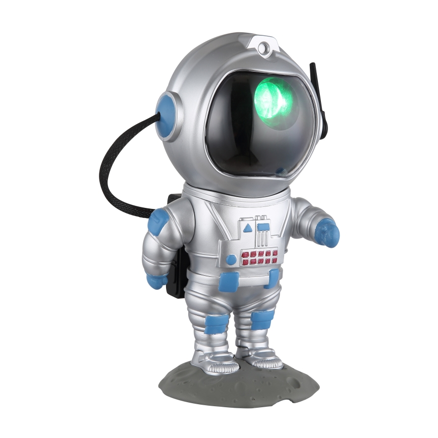Globo - LED RGB Namizna svetilka LED/4,5W/5V astronaut srebrna