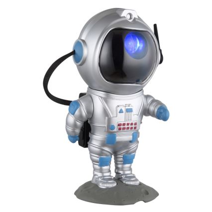 Globo - LED RGB Namizna svetilka LED/4,5W/5V astronaut srebrna