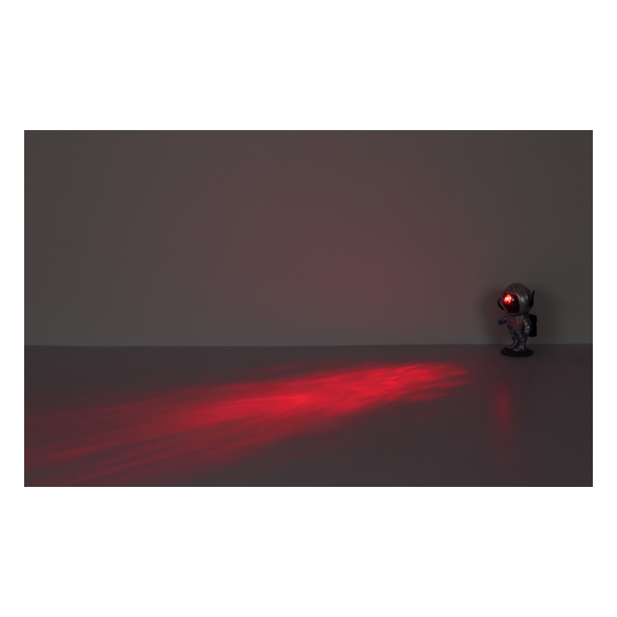 Globo - LED RGB Namizna svetilka LED/4,5W/5V astronaut srebrna