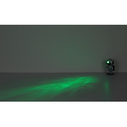 Globo - LED RGB Namizna svetilka LED/4,5W/5V astronaut srebrna