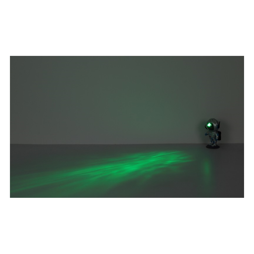 Globo - LED RGB Namizna svetilka LED/4,5W/5V astronaut srebrna