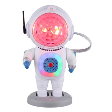 Globo - LED RGB Namizna svetilka LED/6W/5V astronaut bela