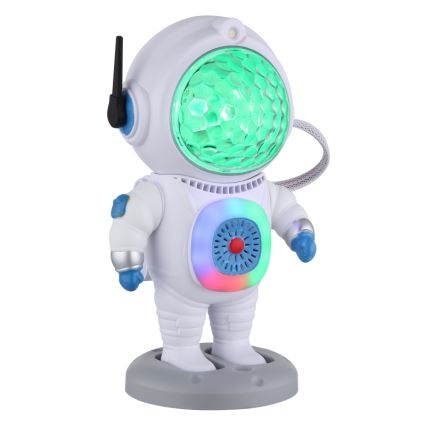 Globo - LED RGB Namizna svetilka LED/6W/5V astronaut bela