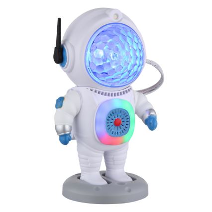 Globo - LED RGB Namizna svetilka LED/6W/5V astronaut bela